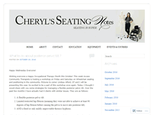 Tablet Screenshot of cherylsseatingnotes.com